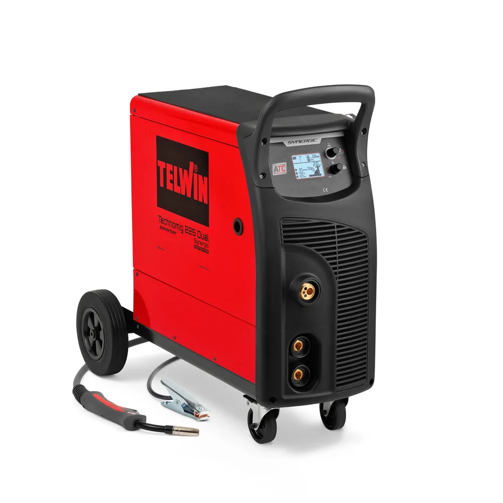 Сварочный полуавтомат Telwin TECHNOMIG 225 DUAL SYNERGIC 230V