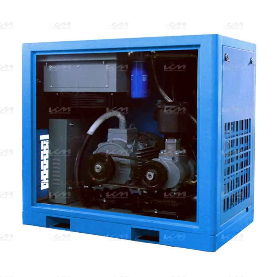 Винтовой электрический маслозаполненный компрессор KraftMachine КМ11-20рВ Hanbell AH + Jiangtian (IP 55)