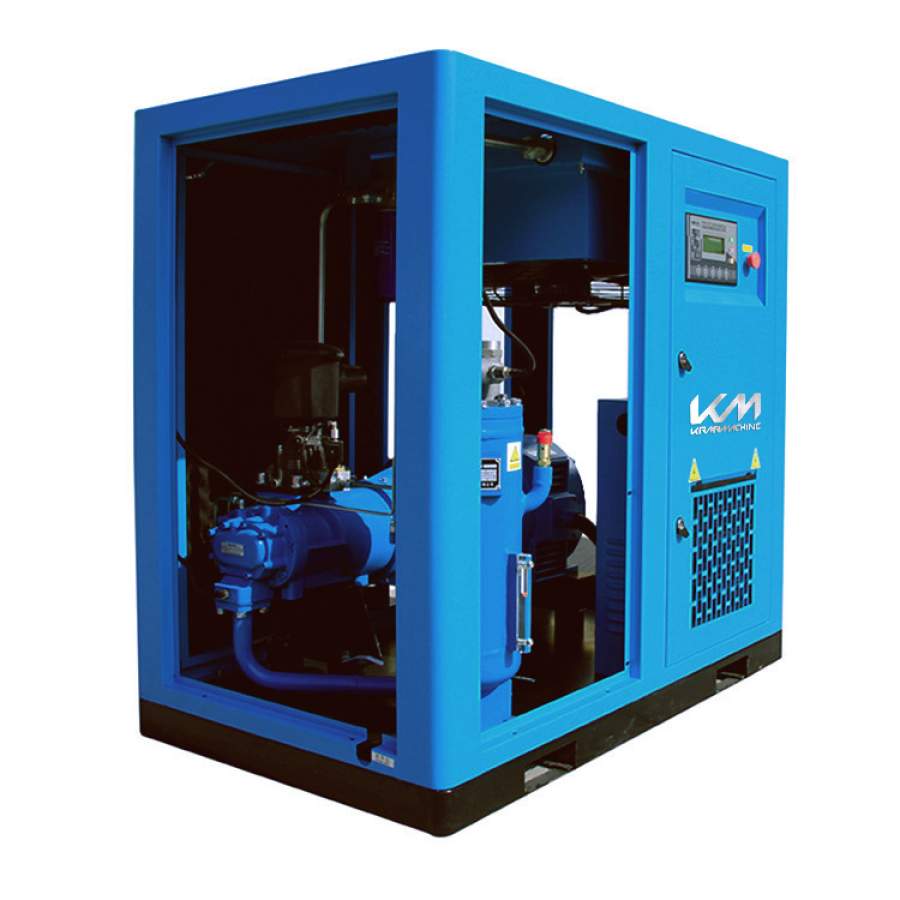 Винтовой электрический маслозаполненный компрессор KraftMachine КМ90-13пВ SUMA (IP 55)