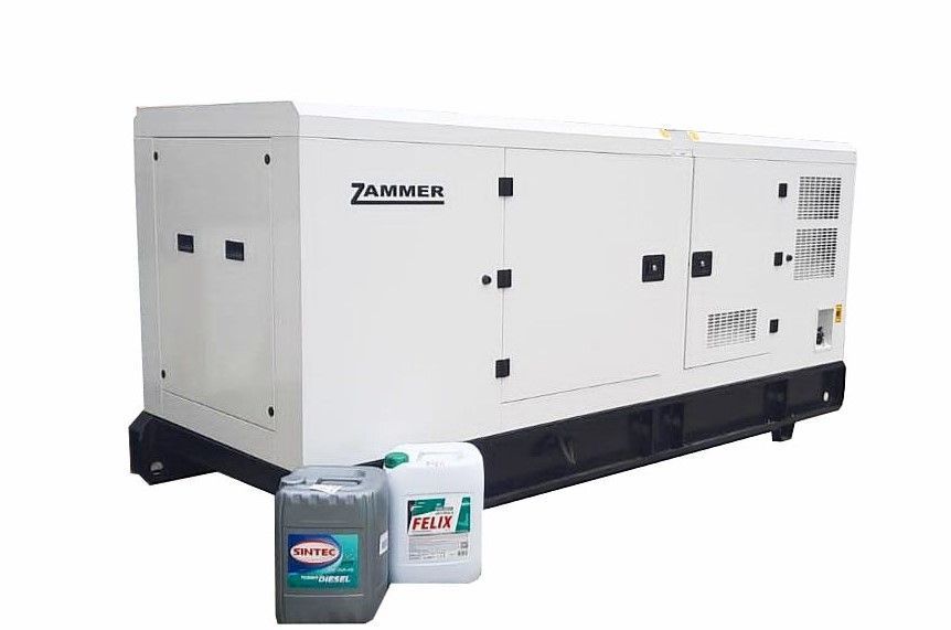 Дизельный генератор Zammer AD-60-Т400 в кожухе без АВР