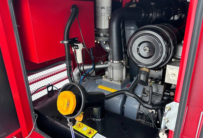 Дизельный компрессор BAYSAR UVSK 185-7D