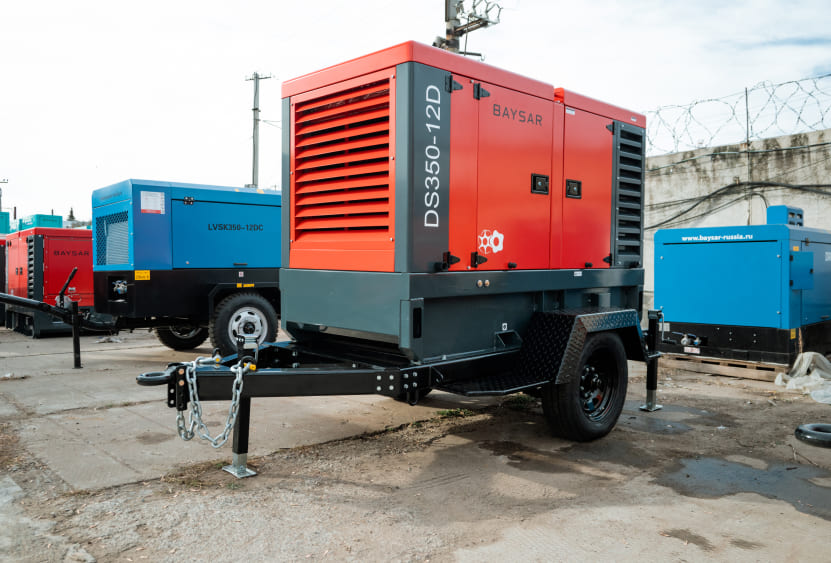 Дизельный компрессор BAYSAR DS350-12D
