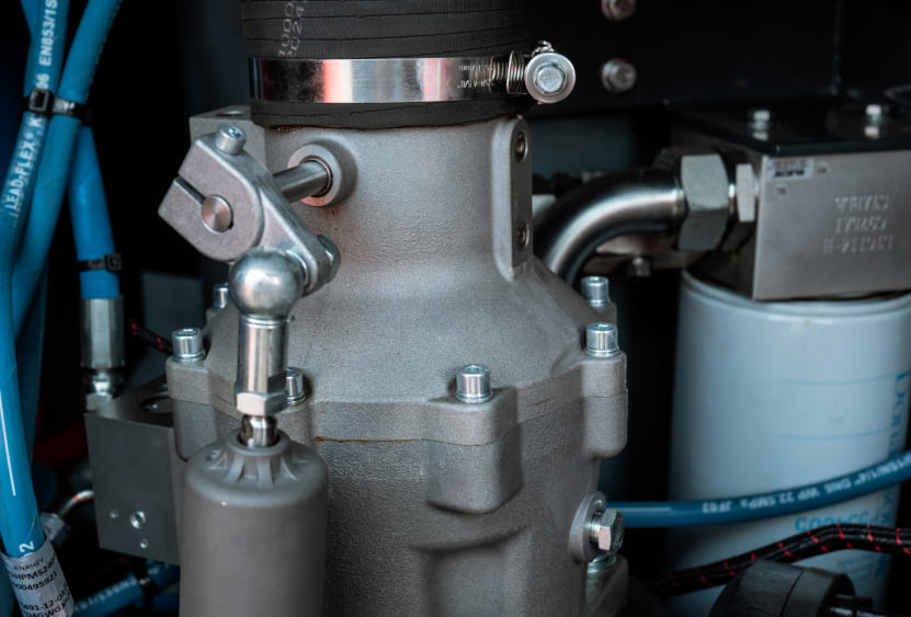 Дизельный компрессор BAYSAR DS350-12