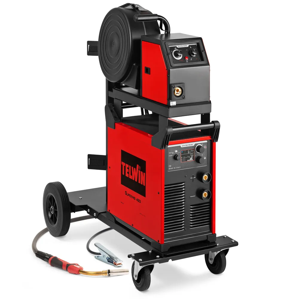 Сварочный полуавтомат Telwin SUPERMIG 450i PACK + TROLLEY 400V (816905)