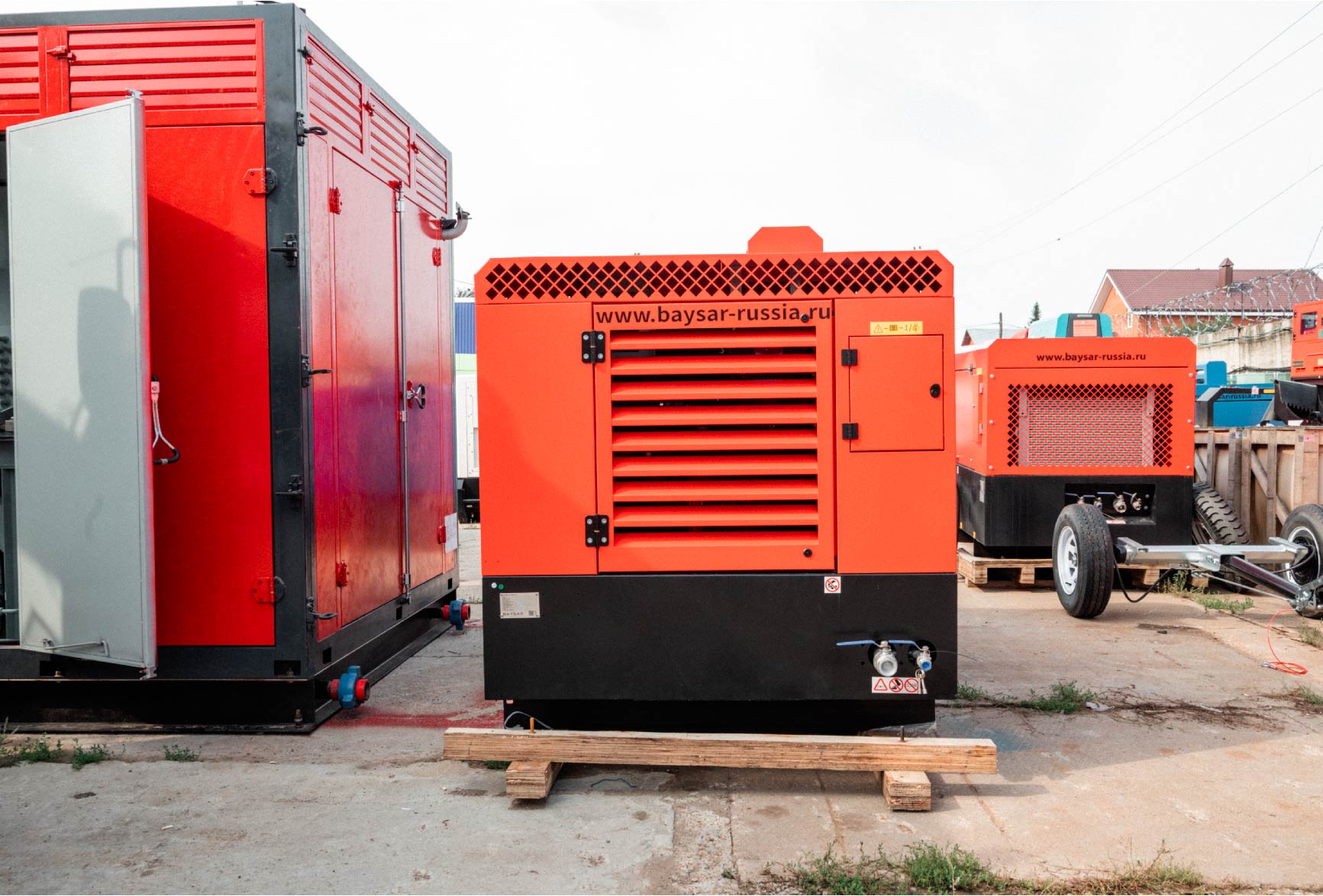 Дизельный компрессор BAYSAR LVSK 530-15