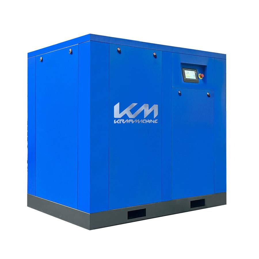 Винтовой электрический маслозаполненный компрессор KraftMachine КМ75-10пВ ЧРП SUMA (IP 55)