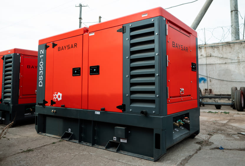 Дизельный компрессор BAYSAR DS350-12