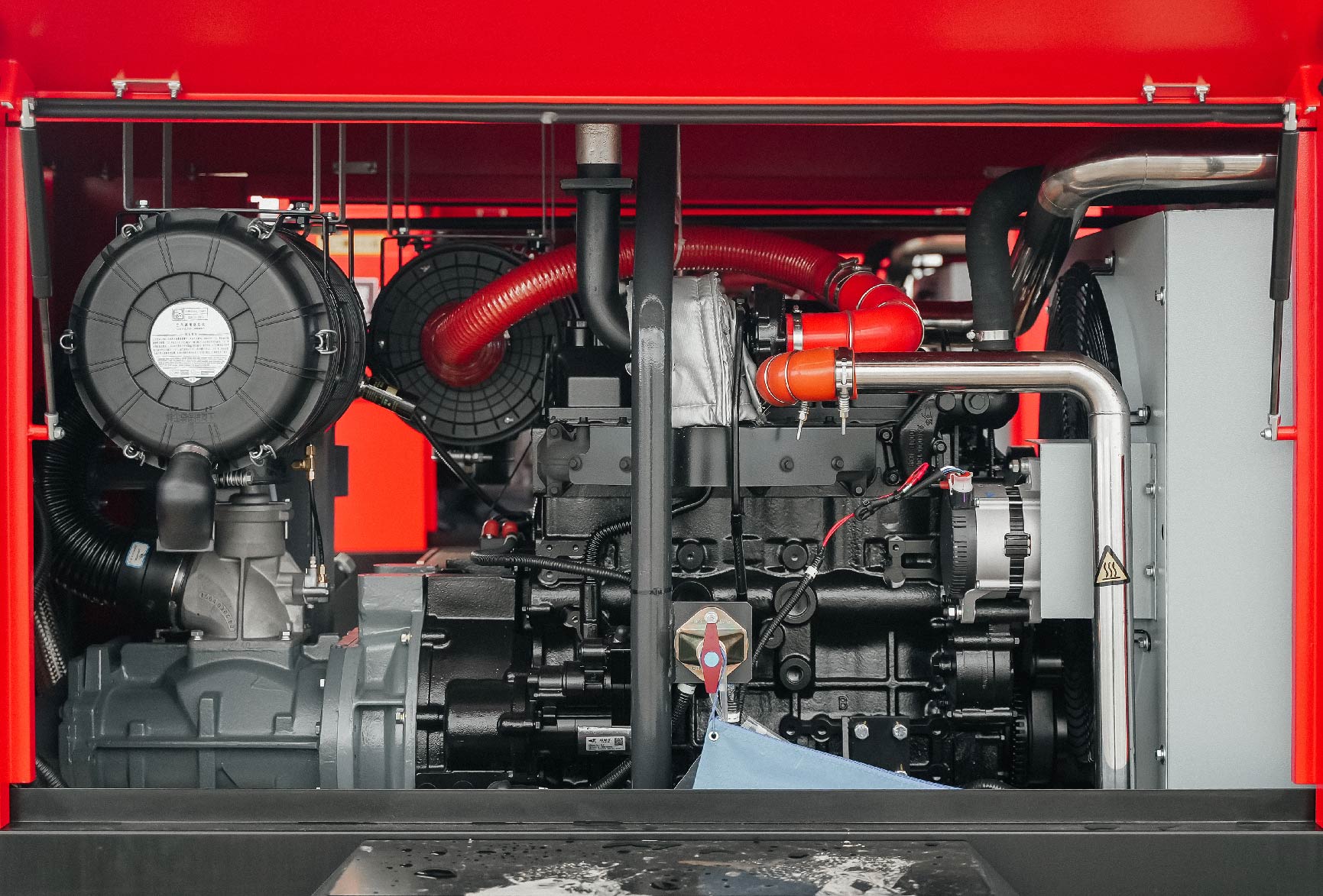 Дизельный компрессор BAYSAR DR400-12