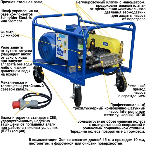 УВД Посейдон E30-500-30-AR-Th-Gun