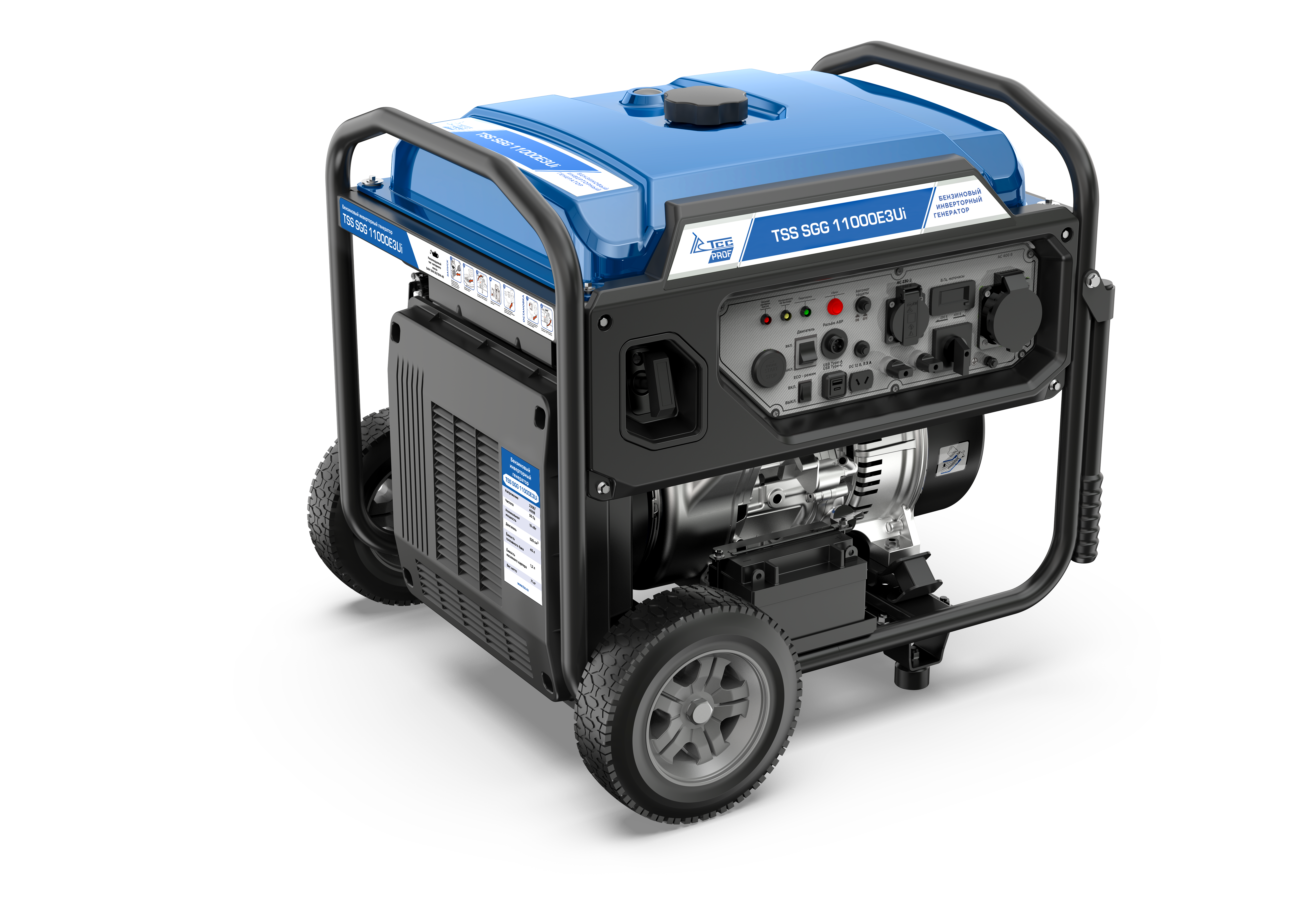 Бензиновый генератор инверторный TSS SGG 11000E3Ui
