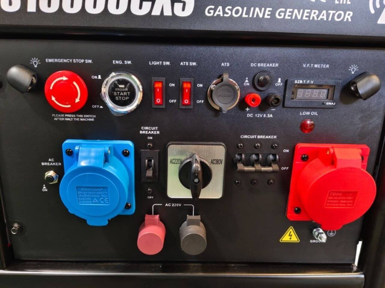 Бензиновый генератор Zammer S15000CX3