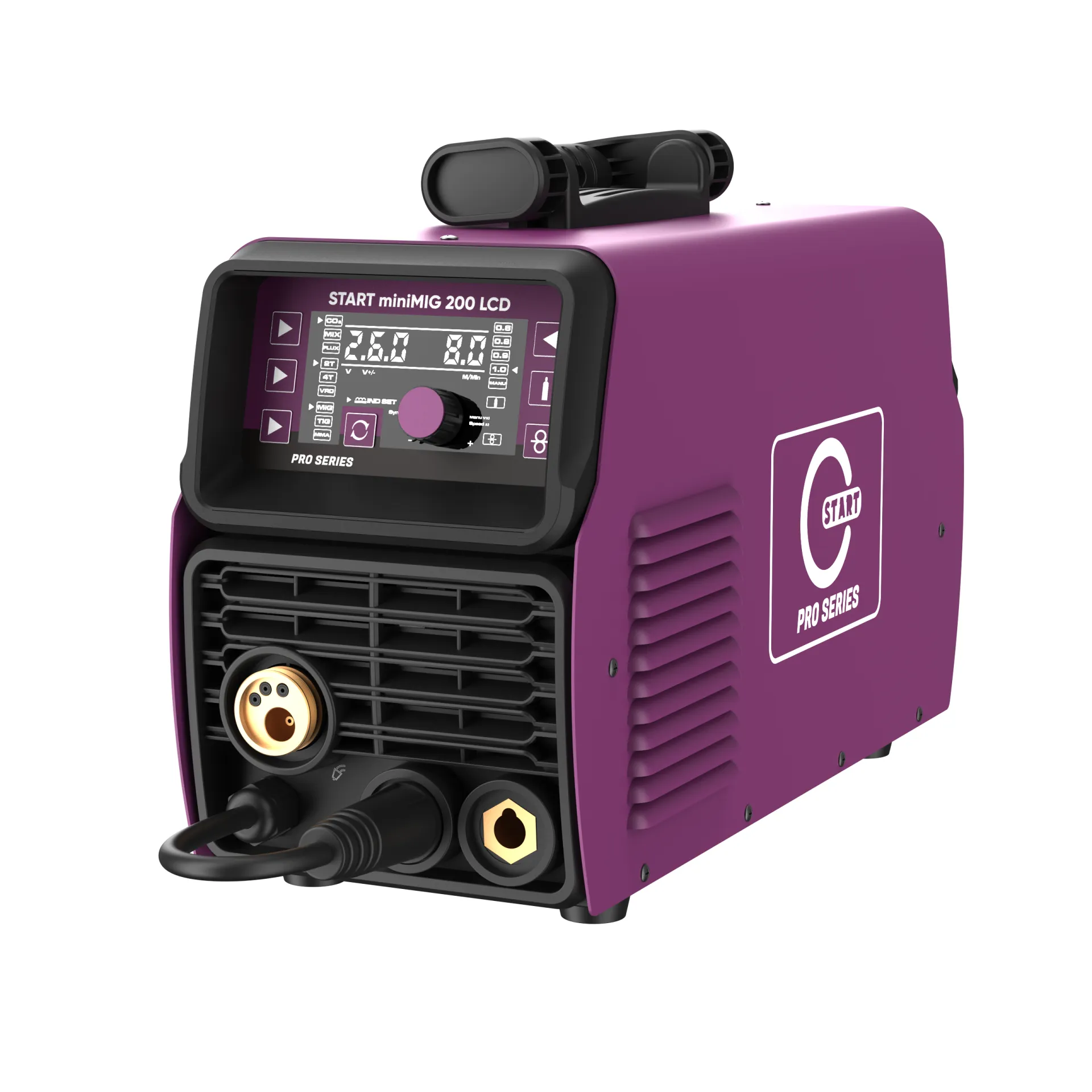 Сварочный полуавтомат START miniMIG 200 LCD 2W202L