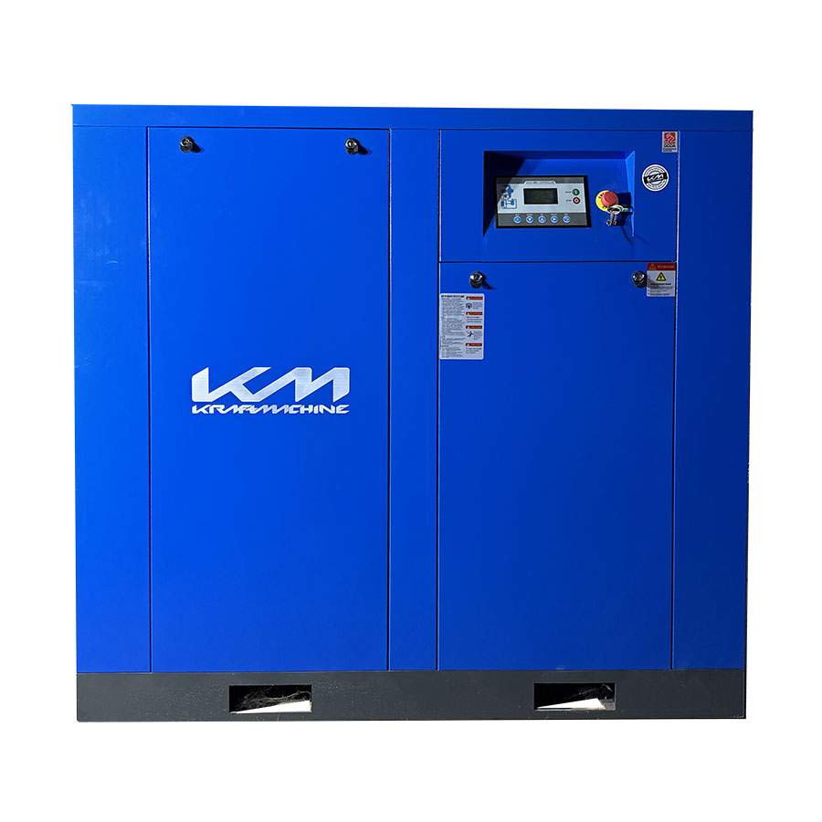 Винтовой электрический маслозаполненный компрессор KraftMachine КМ75-10пВ Jiangtian (IP 23)