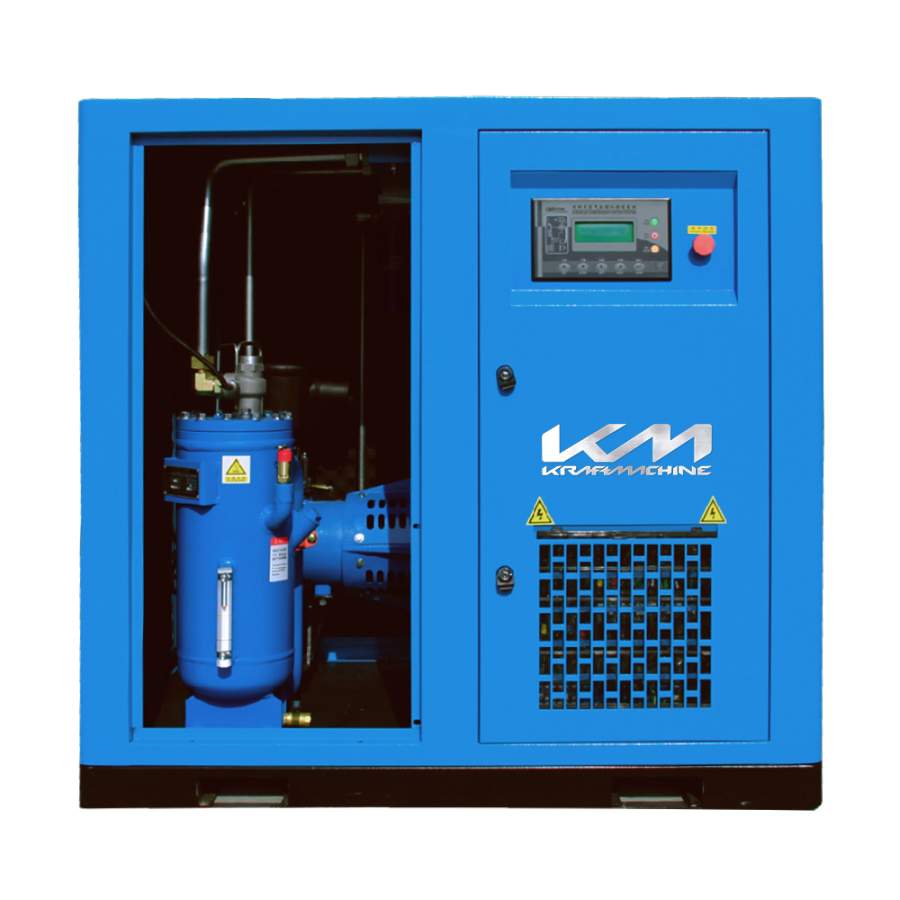 Винтовой электрический маслозаполненный компрессор KraftMachine КМ75-16пВ Jiangtian (IP 55)