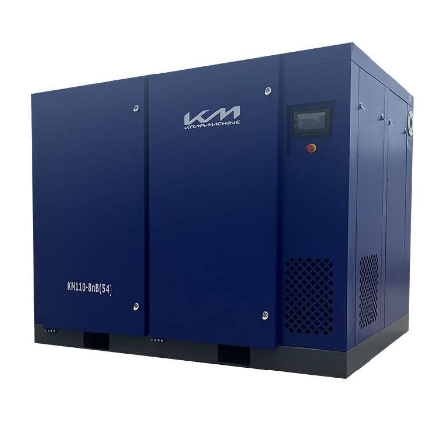 Винтовой электрический маслозаполненный компрессор KraftMachine КМ110-10пВ АВ Jiangtian (IP 23)