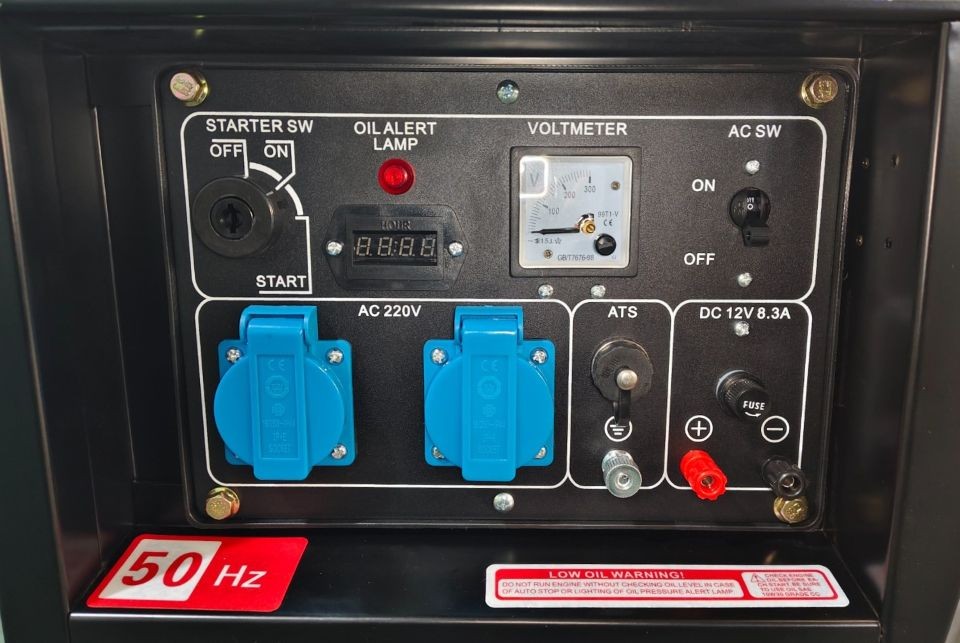 Дизельный генератор Zammer S9500DE