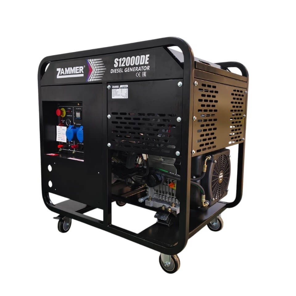 Дизельный генератор Zammer S12000DE