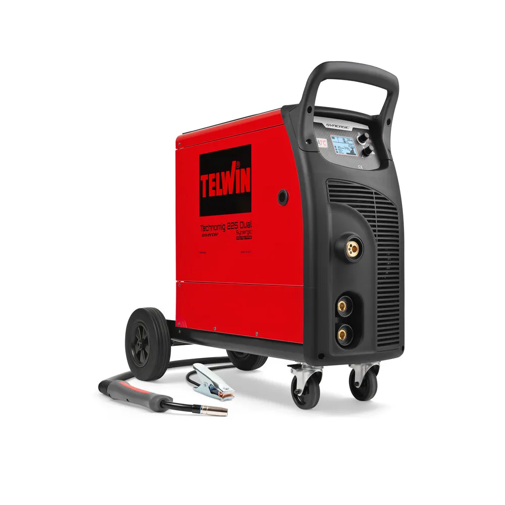 Сварочный полуавтомат Telwin TECHNOMIG 225 DUAL SYNERGIC 230V