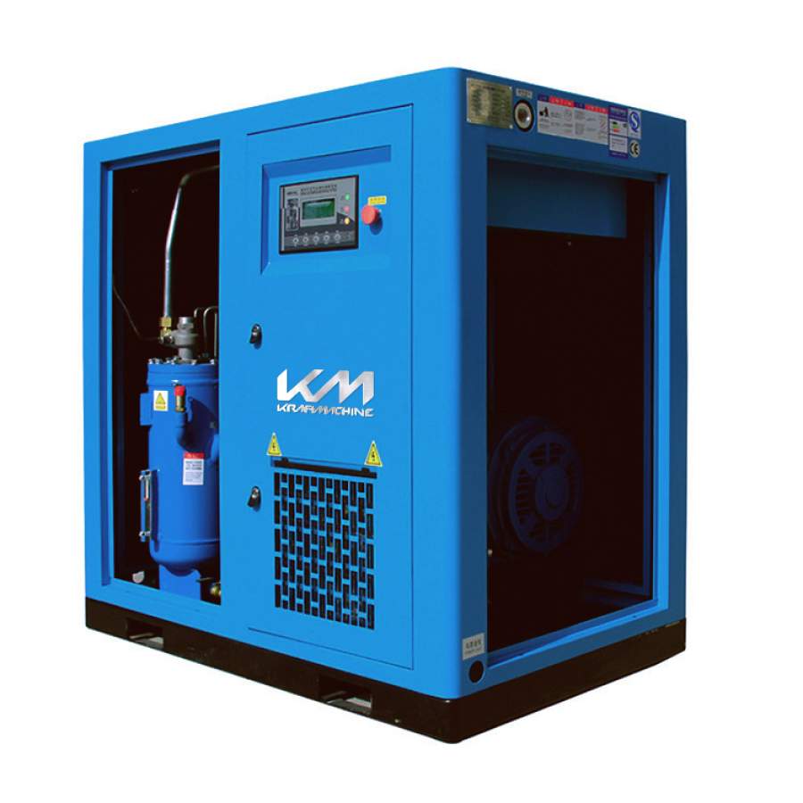 Винтовой электрический маслозаполненный компрессор KraftMachine КМ75-16пВ Jiangtian (IP 55)