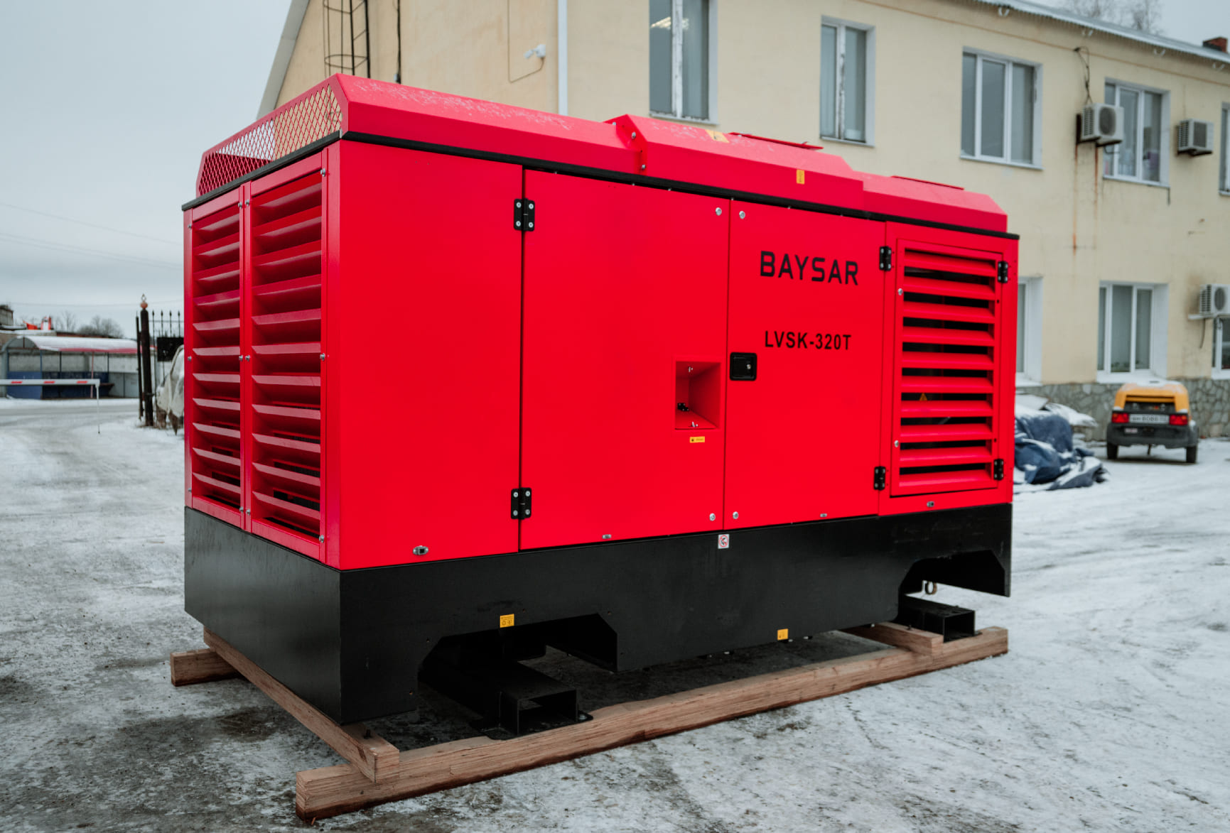 Дизельный компрессор BAYSAR LVSK-320T