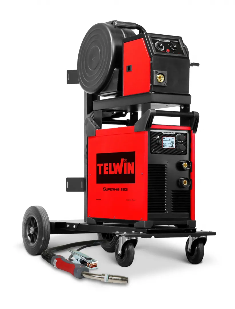 Сварочный полуавтомат Telwin SUPERMIG 350i PACK + TROLLEY 400V (816903)