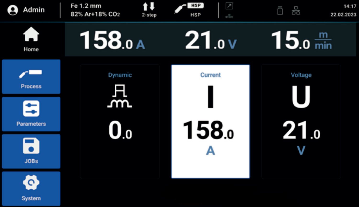 Полуавтомат для роботизированной сварки TRITON PROWAVE QUANTUM MIG 500 Synergic