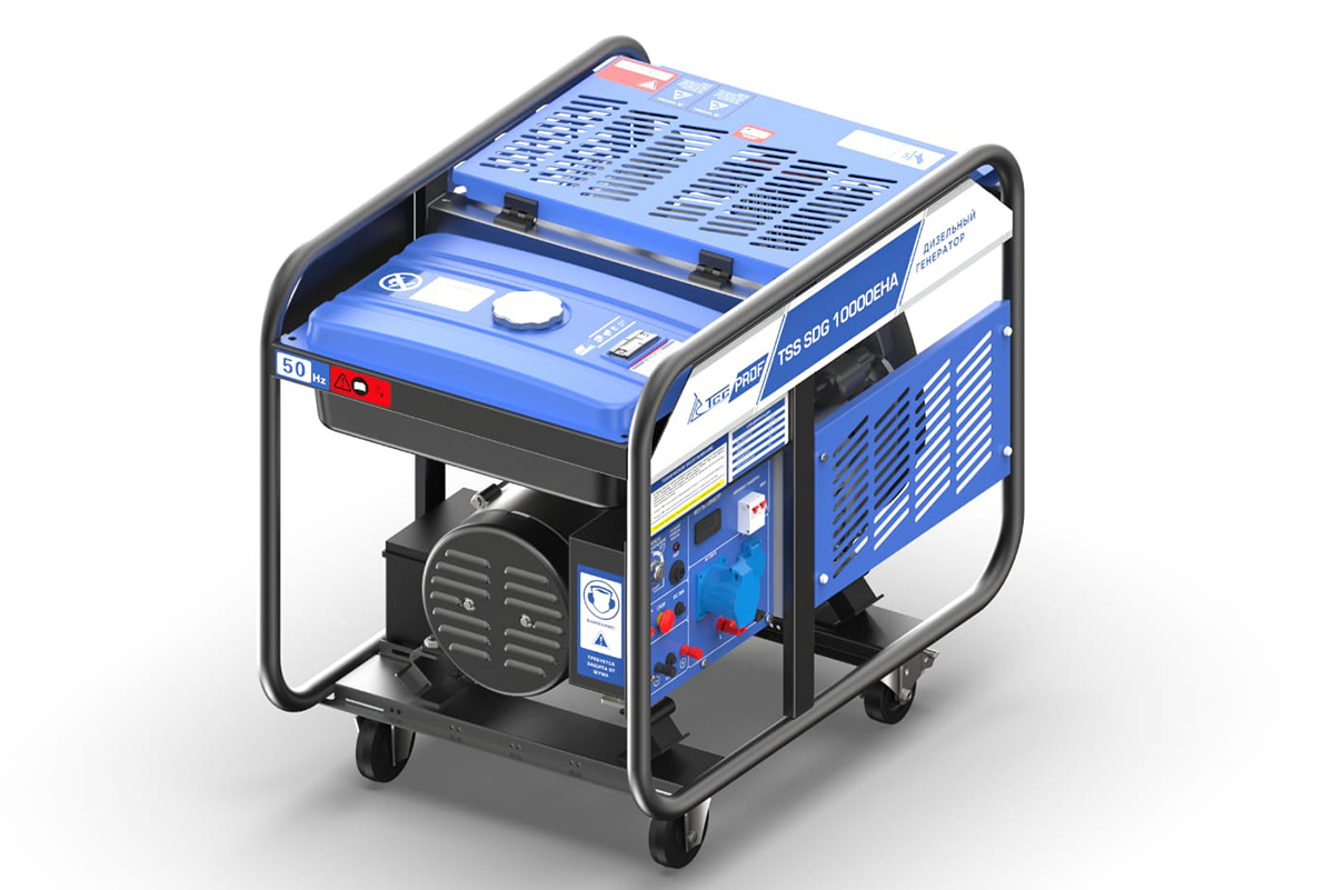 Дизельный генератор TSS SDG 10000EHA