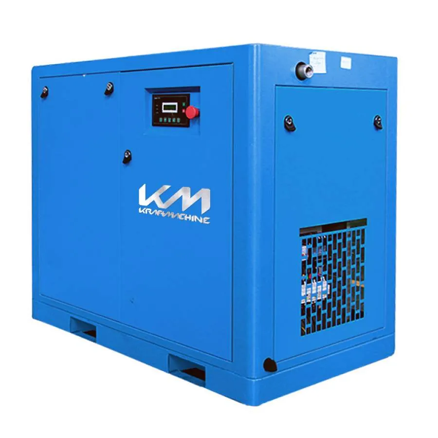 Винтовой электрический маслозаполненный компрессор KraftMachine КМ15-20рВ HTH + SUMA (IP 55)
