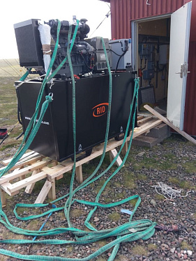 Поставка дизельного генератор RID 20. �11