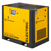 Компрессор с частотным регулированием производительности и двигателем на постоянных магнитах ET-Compressors SL 15-10 VS PM (IP55)