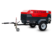 Дизельный компрессор BAYSAR DR165-8 на шасси