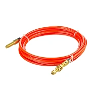 Канал направляющий СТАЛЬ 5м Красный LASER (0,8-1,6 мм) LSR0028