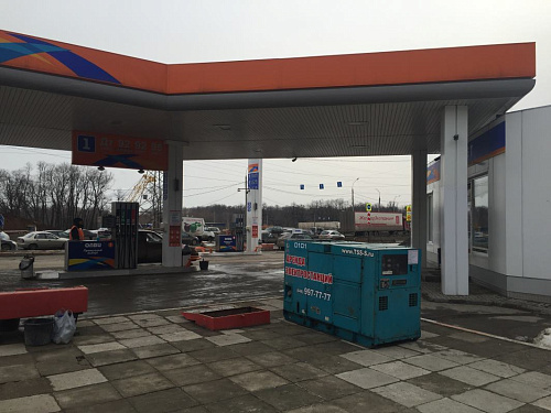 Аренда дизельного генератора 30 кВт при аварийном отключении электроэнергии на АЗС. �5