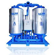 Адсорбционный осушитель горячей регенерации (точка росы -70 ℃) KraftMachine КМ-АДСГ-45