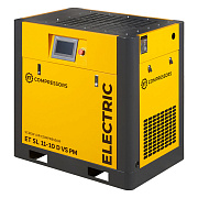 Компрессор без муфты с частотным регулированием производительности и двигателем на постоянных магнитах ET-Compressors SL 11-10 D VS PM (IP23)