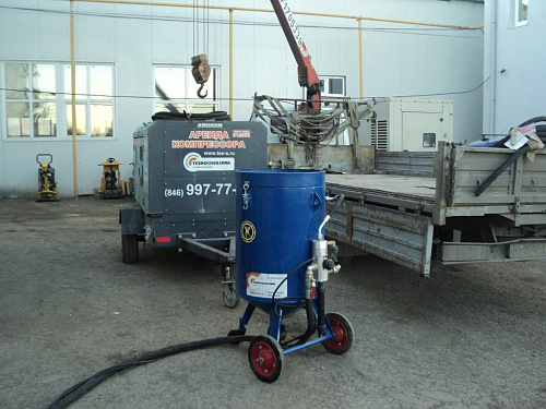 Аренда комплекта для пескоструйных работ. �2